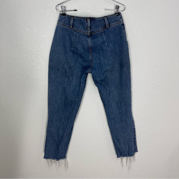 Abercrombie & fitch vintage High-Waisted mom Blue Denim Jeans womens 6 ,28 - Picture 2 of 16